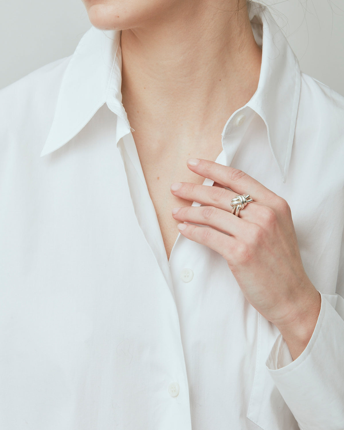 Knot Ring, シルバー