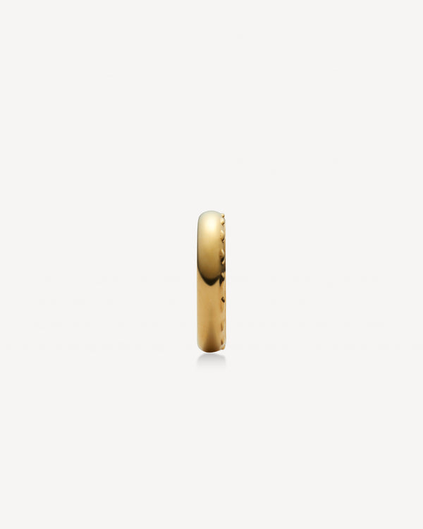 Cord Ear Cuff, Gold