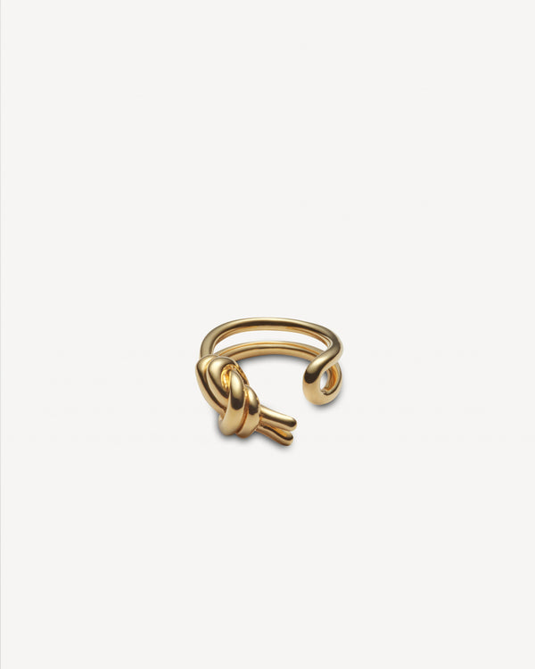 Knot Pinky Ring, Gold