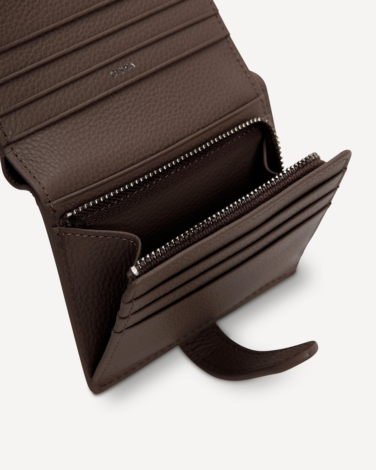 CORD MINI WALLET,ブルネット