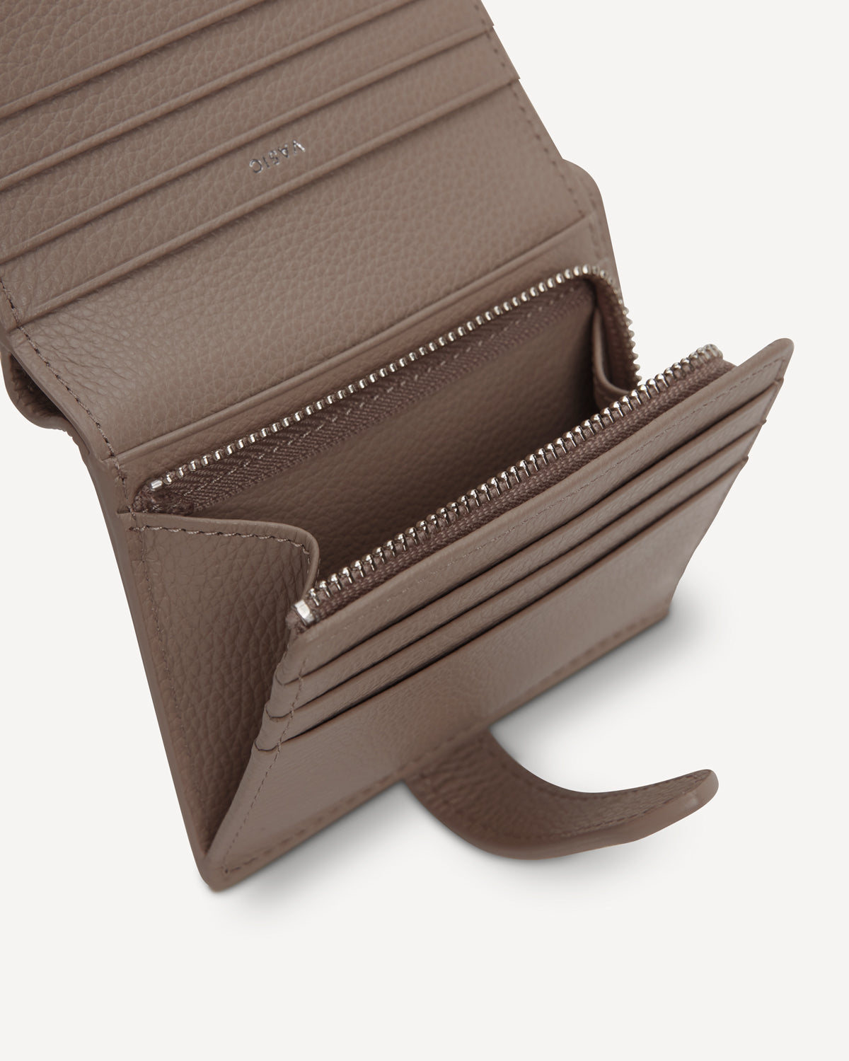 CORD MINI WALLET, アーモンド