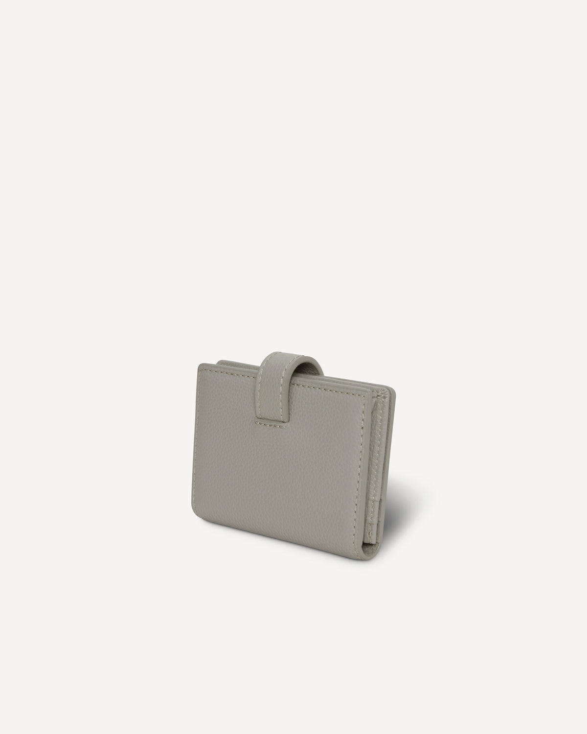 CORD CARD POCKET, LIGHT GRAY