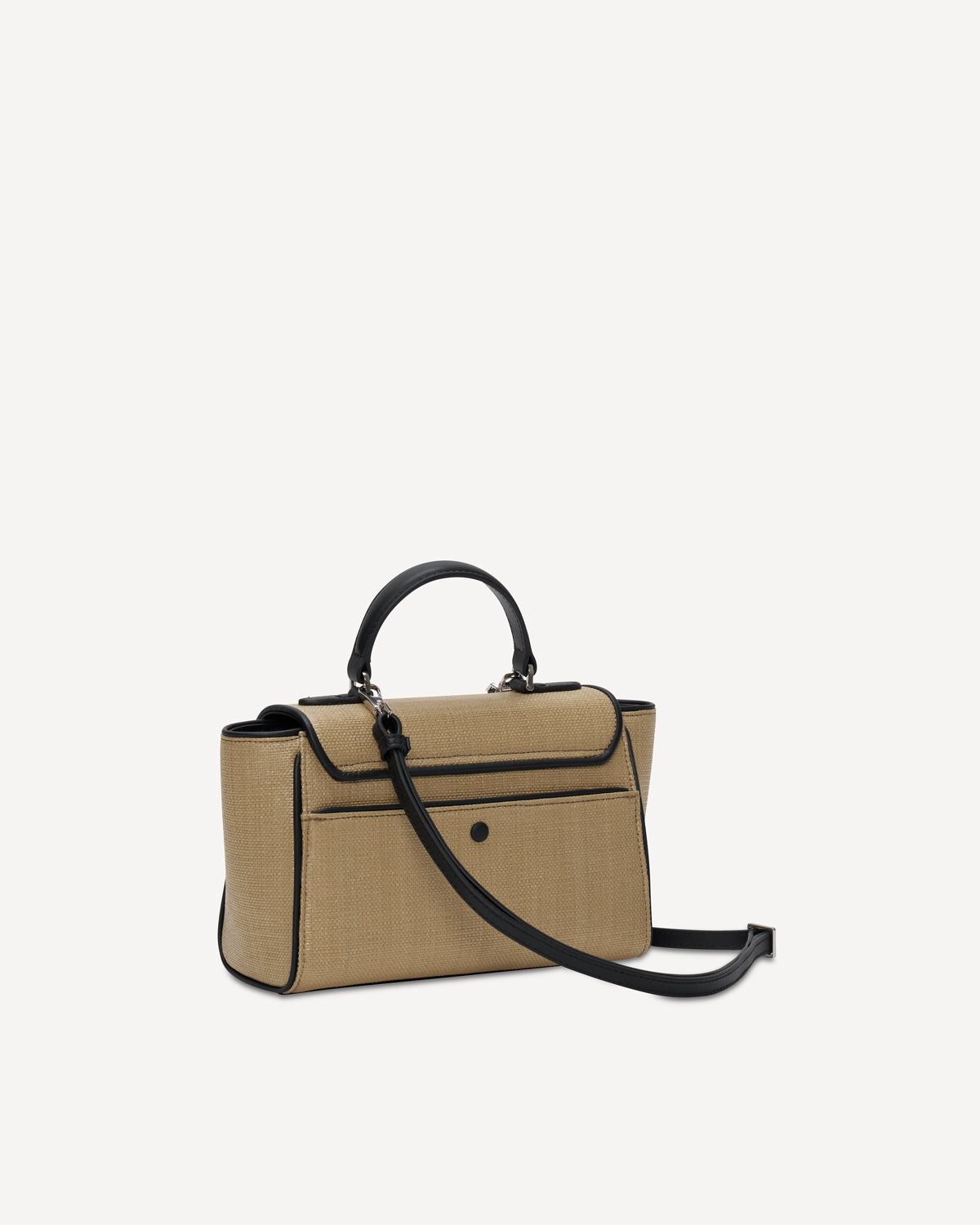 EVER MINI MINI RAFFIA ,Black