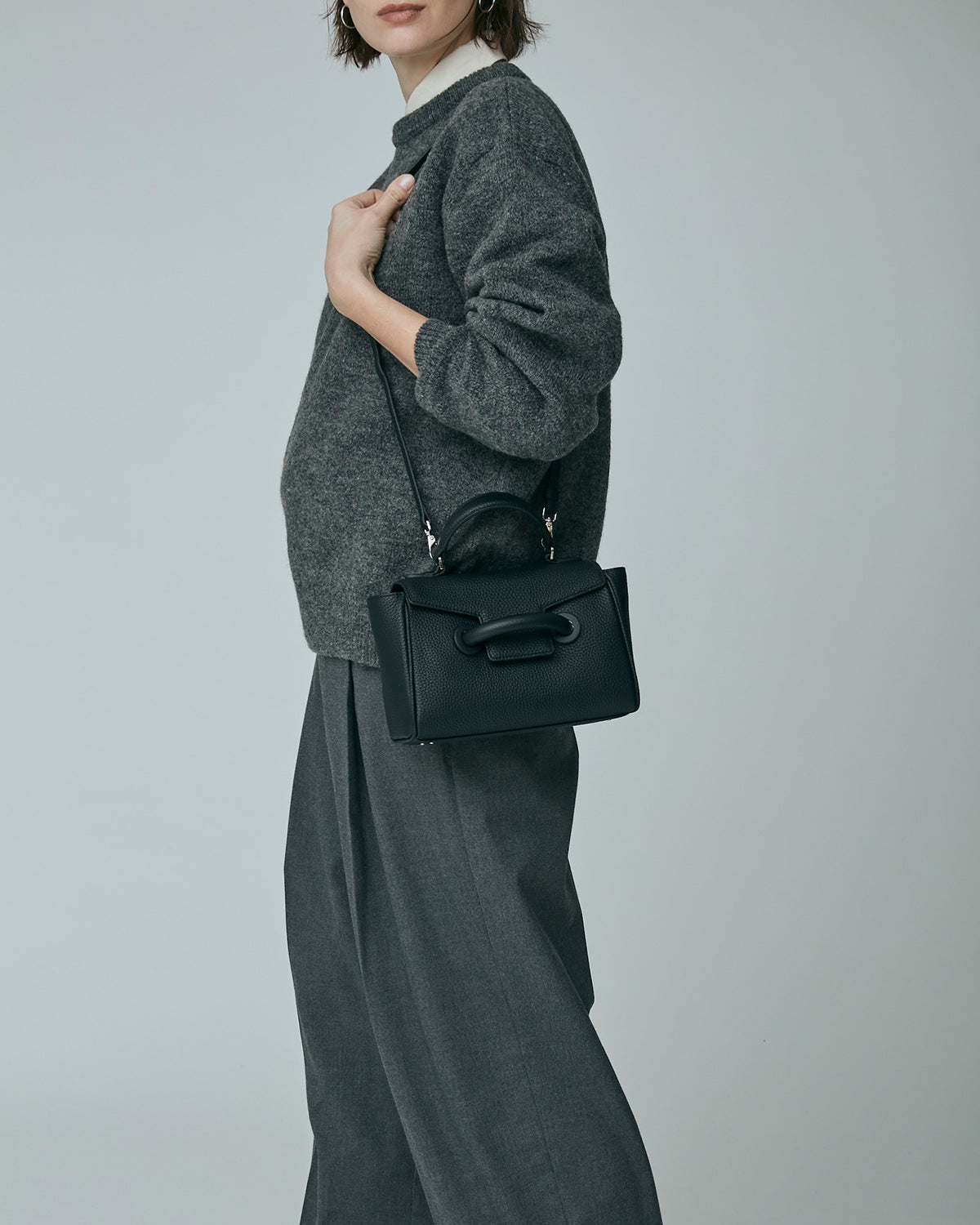 EVER MINI MINI TWEED,ホワイト