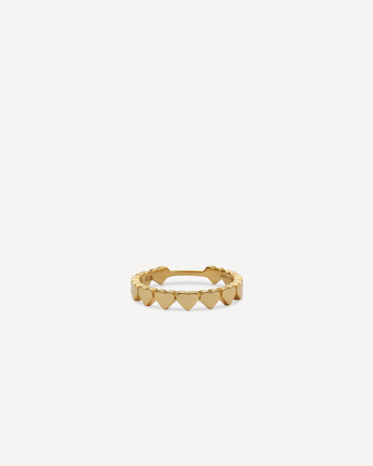 Heart Eternity Ring, ゴールド