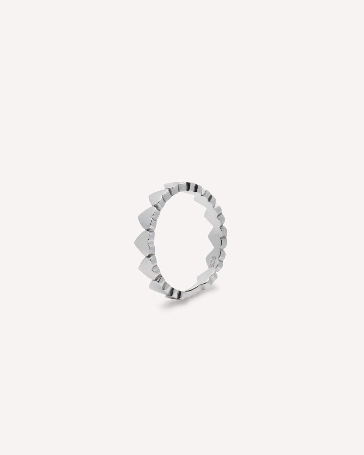 Heart Eternity Ring, シルバー