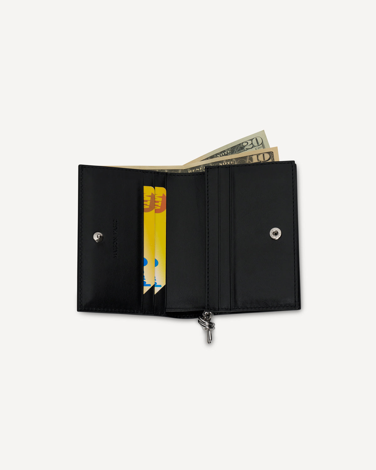MV COMPACT WALLET, ブラック