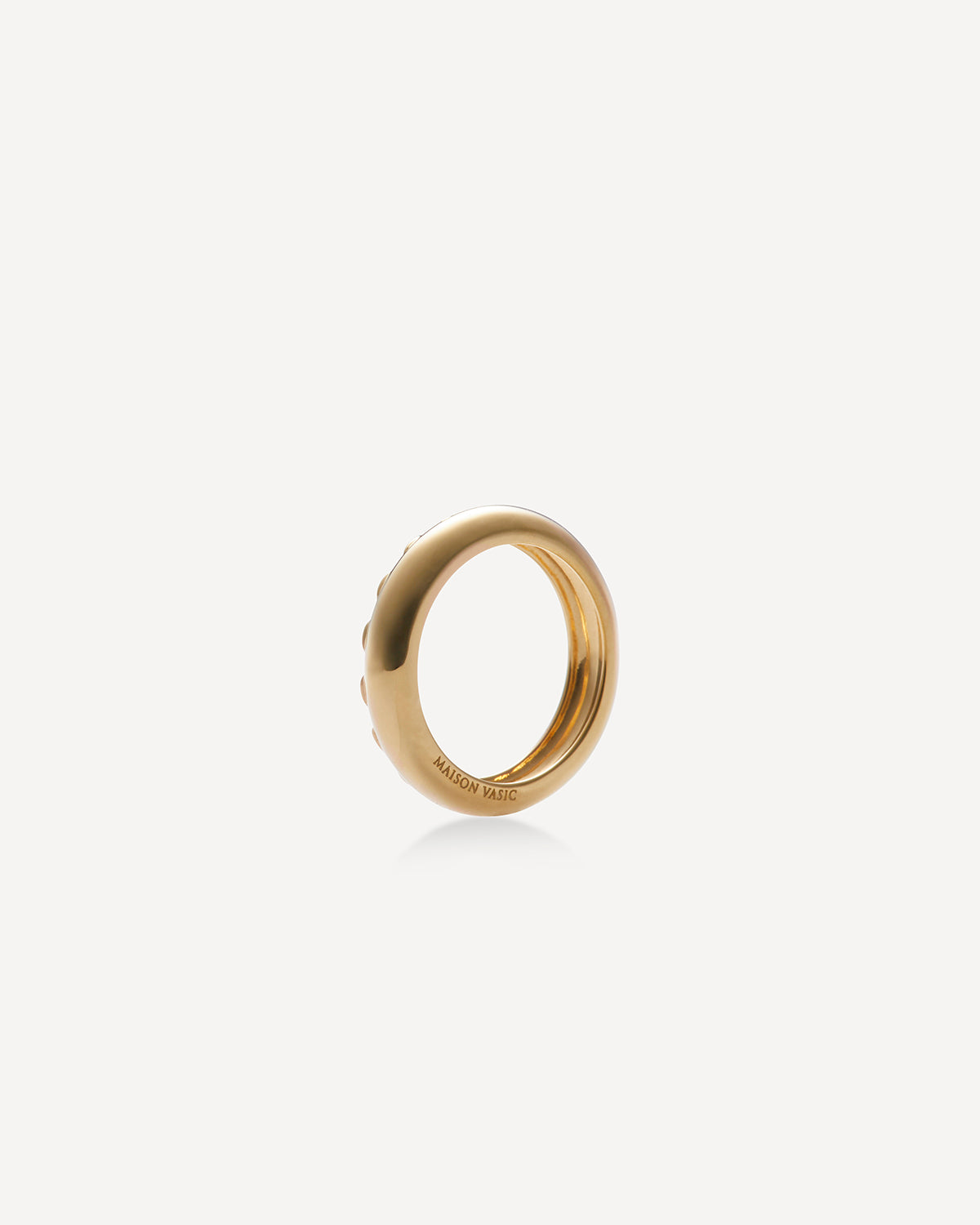 Cord Pinky Ring, Gold