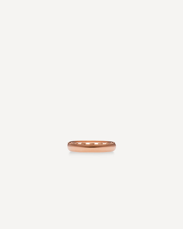Cord Pinky Ring, Rose gold